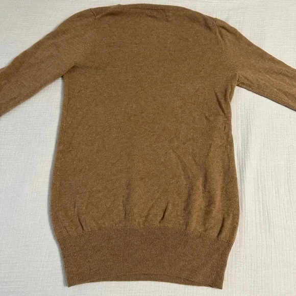 J. Crew V-Neck Cashmere Sweater - Picture 4 of 8